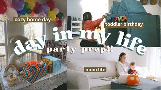 day in my life...party prep for my two year old!💓😊