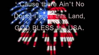 I&#39;m Proud to be an American  Lee Greenwood Lyrics