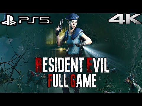 RESIDENT EVIL PS5 Gameplay Walkthrough FULL GAME 4K ULTRA HD (Jill Valentine)