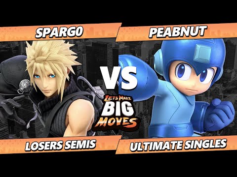 LMBM 2026 LOSERS SEMIS - Spargo (Cloud) Vs. Peabnut (Mega Man) Smash Ultimate - SSBU