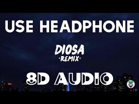Myke Towers, Anuel AA & Natti Natasha - Diosa Remix (8D AUDIO)