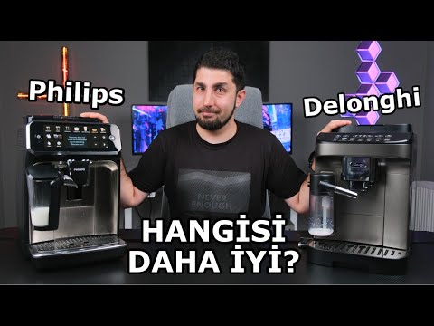 TÜRKİYE'DEKİ EN DETAYLI PHİLİPS VE DELONGHİ KIYASLAMASI! (Tam Otomatik Kahve Makineleri)