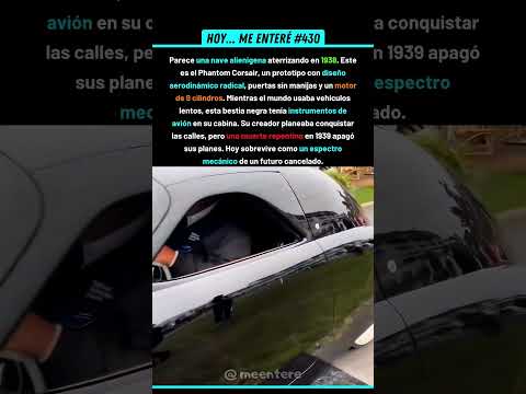 ¡El Auto Del Futuro Que Murió Con Su Creador! 🤯 430% #historia #tecnologia #misterio