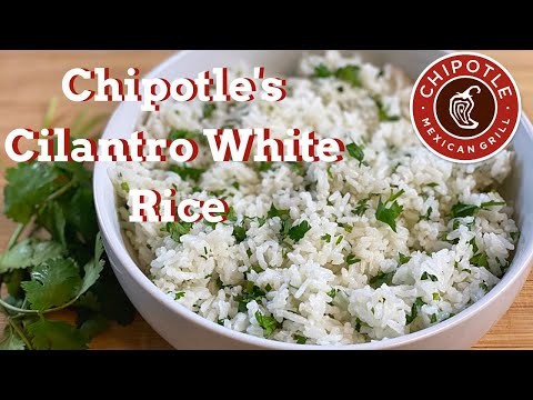 Chipotle White Rice Recipe - At Home - by a former Chipotle Employee