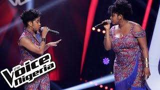 Tara and Bella sing “Heartbreak Hotel / Blind Auditions / The Voice Nigeria Season 2