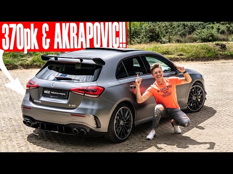 POSBANK with a 370PK AKRAPOVIC A35 AMG!
