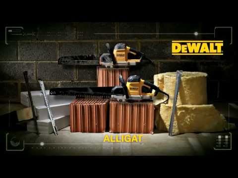 Tandeminis pjūklas DeWalt Alligator DWE397-QS (1700W) video