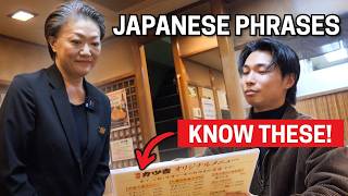 10 Japanese Restaurant Phrases You Actually Need