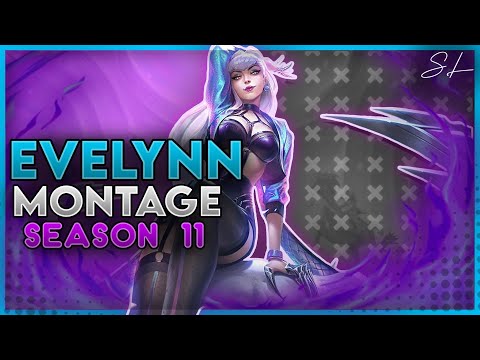 EVELYNN MONTAGE | Evelynn outplay | Evelynn IQ over 199 | Evelynn highlights | LoL Season 11 |