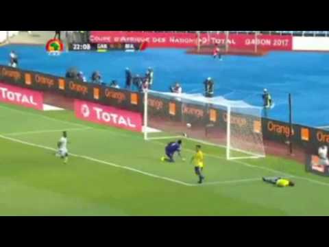 Gabon 0-1 Burkina Faso Goal Nakoulma P. 23''