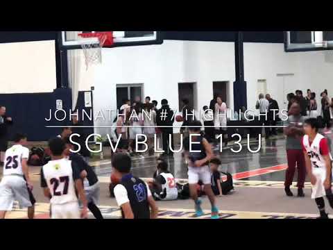 Johnathan #7 Highlights SGV BLUE 13U