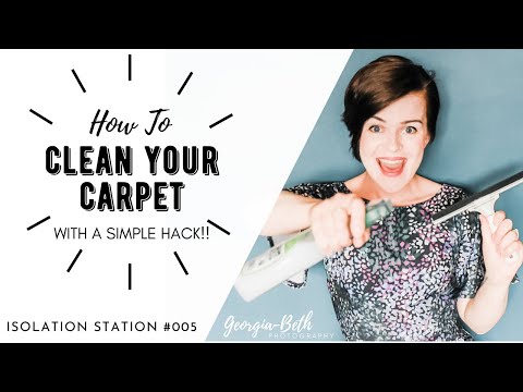 How to clean your carpet WITHOUT a carpet cleaner (Simple hack!)