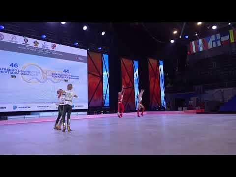 29.06.2019.Сочі.Півфінал діти.KATRENKO-SHEVTSOVA, KUKHLENKO-POVAZHNA