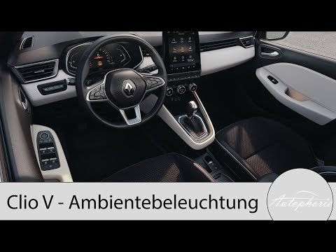 Ambiente-Licht im Renault Clio V (2019) [4K] - Autophorie