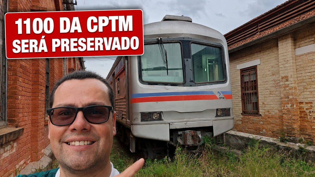 TREM 1115 SERÁ LEVADO PARA MUSEU NO LITORAL