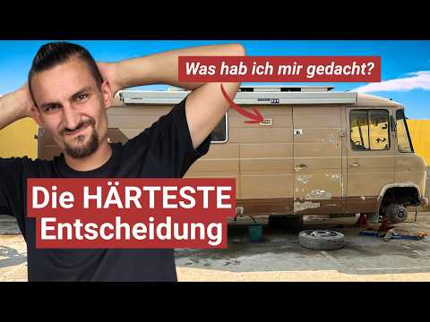 I'm stuck... and have to take my whole bus apart! (Vanlife Pakistan)