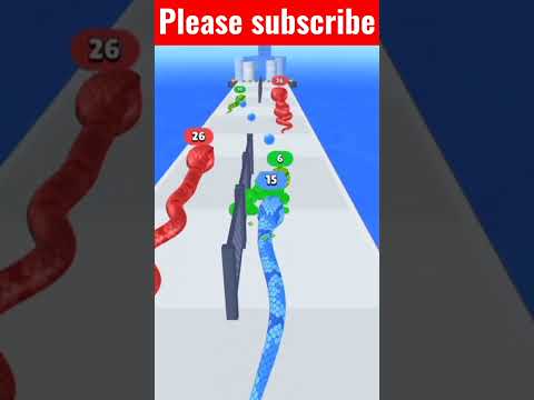 SNAKE RUN RACE Color Math Games (New Update! All Snakes)#snake