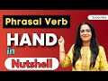 2 Minute Crash Course Master 6 Essential Phrasal Verbs Of HAND With Rani Ma Am