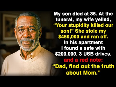 “Our son died because of you!” my wife screamed, stole $450,000, and ran away — until I found her...