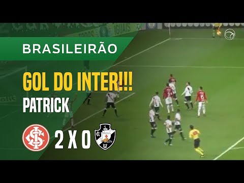 GOL (PATRICK) - INTERNACIONAL X VASCO - 13/06 - BRASILEIRÃO 2018