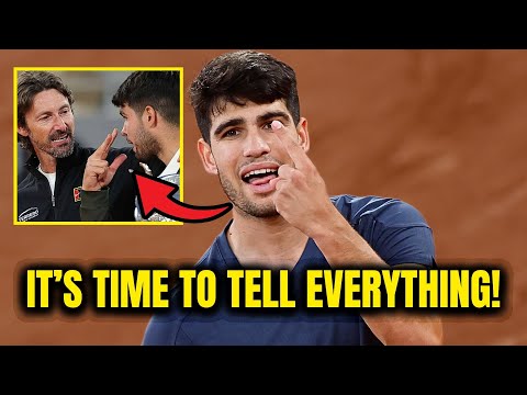 Carlos Alcaraz Speaks Out About Juan Carlos Ferrer FINALLY!