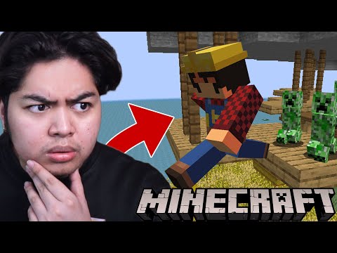 MINECRAFT, Pero pag-natalo ka QUIT YOUTUBE? | Minecraft Parkour #3