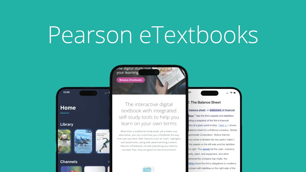 Pearson eTextbooks