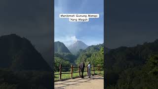 Download lagu Menikmati Pemandangan Gunung Merapi dari Nawang Jagad, Kaliurang #jogja #wisata #kaliurang mp3