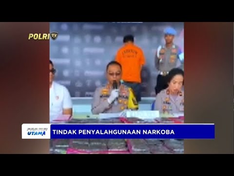 POLRES SORONG RILIS TINDAK PIDANA NARKOBA
