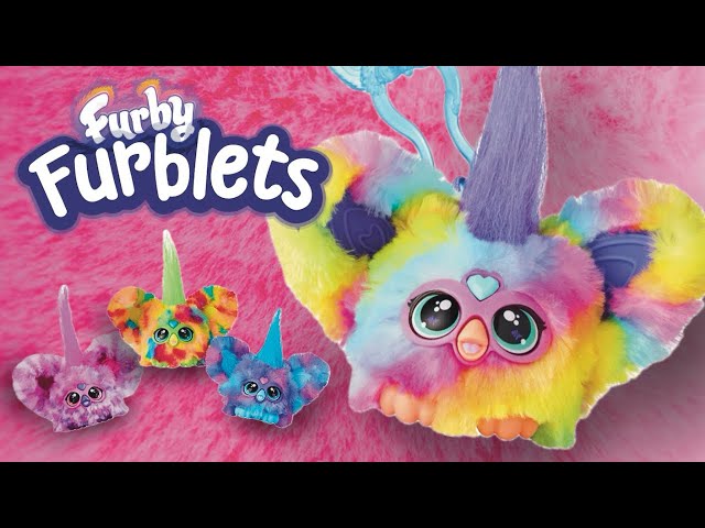 Vídeo relacionado con Furby Hasbro Furblets, Mello-NEE, Juguete de Peluche Electrónico, Tamaño Mini, Compañero Coleccionable, Personaje en Color Verde y Rosa, Idea de Regalo, Mascota Interactiva, Regalo para Fiestas