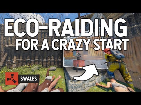 ECO RAIDING FOR A CRAZY START - RUST