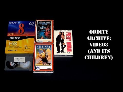 Oddity Archive: Episode 183 – Video8 (8mm Video) (and its children)