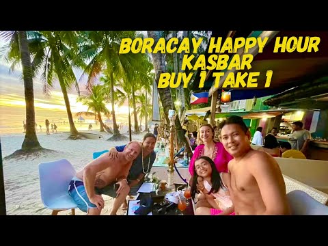 Best Happy Hour Boracay: Kasbar Moroccan Restaurant and Bar Station 1 White Beach | Buy 1Take 1