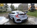 Honda Civic Type R | Forza Horizon 5 | Logitech g29 gameplay