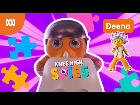 Meet Deena 🛵🦖 | Knee High Spies | ABC Kids