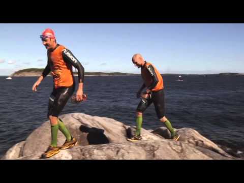 ÖTILLÖ 2012 - Långa simningen, uppstiget