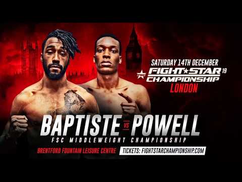 Pascal Baptiste vs Simeon Powell   Fight Star Championship 19