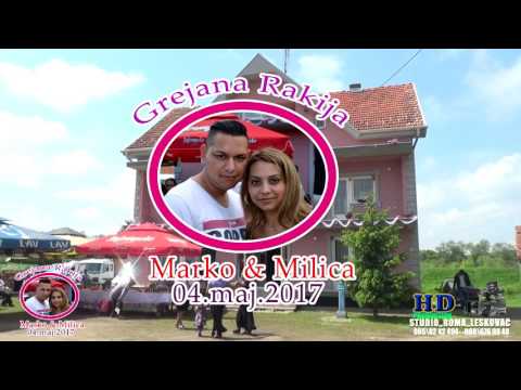 GREJANA RAKIJA MILICA & MARKO 1.part 04.05.2017 studio roma full hd leskovac