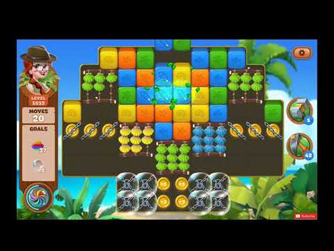 Lost Island Blast Adventure Level 1615 NO BOOSTERS - A S GAMING ✔
