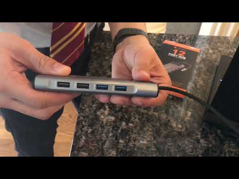 NOVOO 12 IN 1 USB C HUB - View from Dean