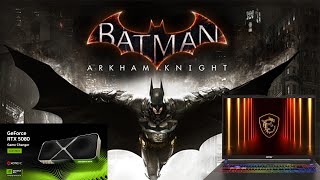 Batman Arkham Knight . MSI Vector 16 HX RTX 5080 GPU Benchmark. Maxxed Out Settings