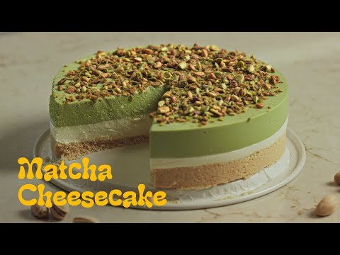 No-Bake Matcha Cheesecake Recipe