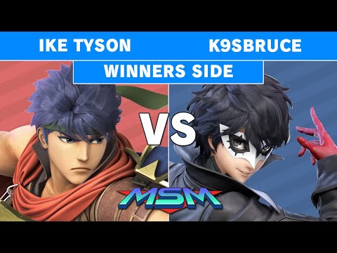 MSM 228 - Ike Tyson (Ike) Vs TG | K9sbruce (Joker) Winners Pools - Smash Ultimate