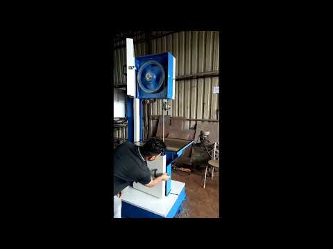 400 V Vertical Aluminium Runner Riser Casting Cutting Band Saw Machine