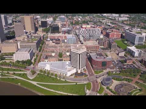 COLUMBUS OHIO 4k, USA, DRONE FILM FROM ABOVE, OHIO 4K, COLUMBUS 4K, A TRAVEL TOUR UHD