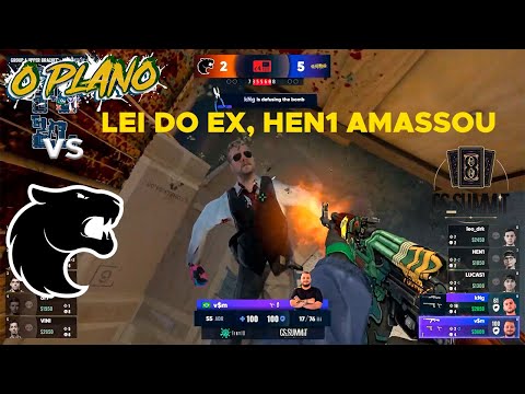 O PLANO LEVA A MELHOR PRA CIMA DA FURIA, VC DISSE?! O PLANO vs FURIA CS_Summit 8 - HIGHLIGHTS | CSGO
