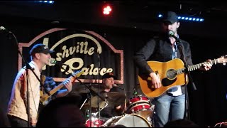 Mo Pitney &amp; Craig Campbell at Nashville Palace - "The Note" by Daryle Singletary