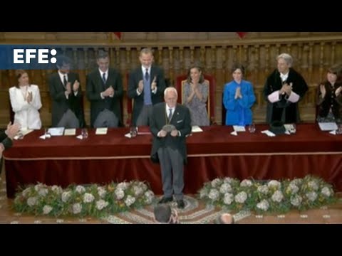 Luis Mateo Díez recibe el Premio Cervantes 2023