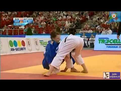 Judo 2013  European Championships Teams: Deng (AUT) - Kraeh (GER) [-57kg] bronze