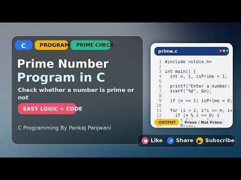 C Programming The First C Language Program Part 1